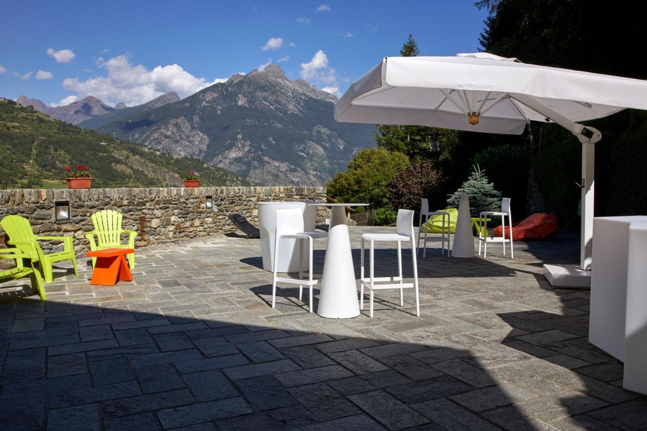 Locanda La Clusaz Gignod Bagian luar foto